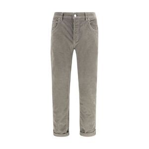 PT Torino Gray Cotton Casual Men's Pants